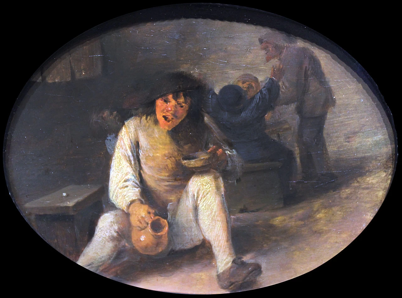 Contadino ubriaco - Städel Museum , Francoforte